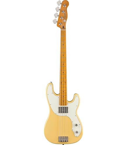 Amazon.com: Fender Player Precision Bass, Polar White, Maple